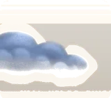 夜行郵便局の夜渡り雲・左