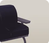 革張りのソファ