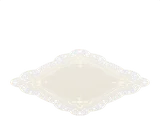 古いレースの敷物