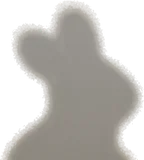 遠くを横切る影