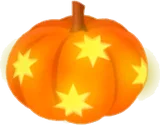 星型のカボチャランタン