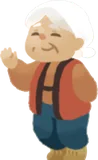 おばあちゃんの人形