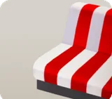 ダイナーのソファ