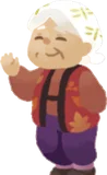 おばあちゃんの人形・秋