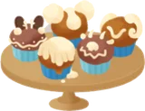 たくさんのカップケーキ