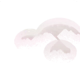 まるい形の雲・手前デコ右