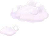 ふわふわの泡
