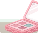ラメのアイシャドウパレット