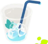 飲み切ったネモフィラアイスティー