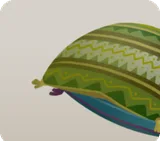 異国風紋様の刺繍クッション