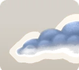 夜行郵便局の夜渡り雲・右