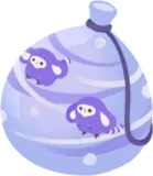 キキツムリ柄の水風船