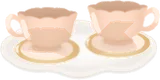 ミニミニチュアのティーセット