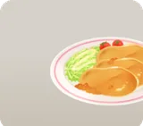 生姜焼きの食品サンプル
