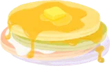 カラフルパンケーキ