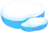 溶けることのない氷のグラウンド
