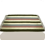 アースカラーの絨毯