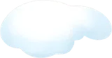 もこもこの雪の丘