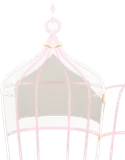 島を覆う白い籠