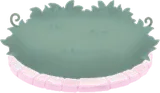 蔦が生い茂る花壇