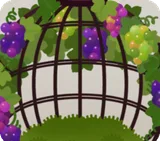 秋ブドウの鳥籠