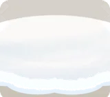 ホワイトタウンの雪丘