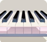 大きなピアノの鍵盤