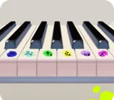 使い古されたピアノの鍵盤