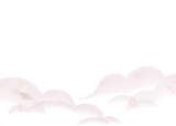 ふわふわとただよう雲