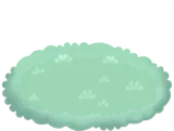 瑞々しい草むら