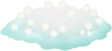 綿毛が揺れる丘