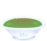 芝生が入ったお皿