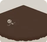 鉢の中の土
