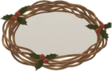 蔓のクリスマスリース