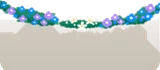 隙間に生えた花