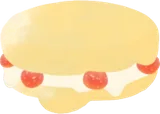 ふんわりスフレケーキ