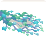 張り出す枝