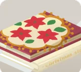 重ねたクリスマスの本