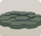 積まれた石