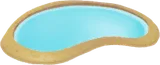 大きな水たまり