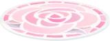 薔薇のモザイクタイル