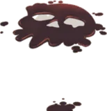 飛び散ったインク