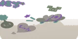 地面の落書き・2