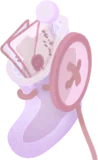 手紙の入った靴下