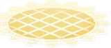 レース編みひまわりラグ