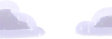 薄紫色の梅雨の雨雲