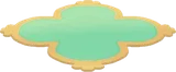 お花のコースター