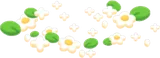 砂糖菓子の白い小花たち