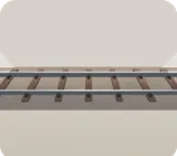 夕暮れの線路