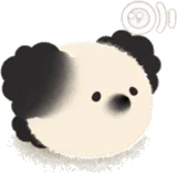 ビッグモフワン・モノクロ